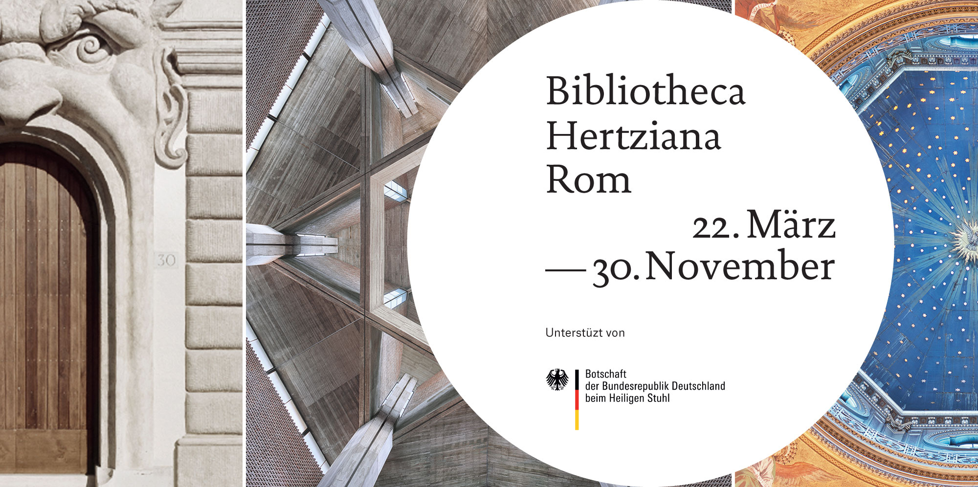Roma Rotunda - Jakob Straqub - Fotoausstellung in der Sammlung der Bibliotheca Hertziana Rom